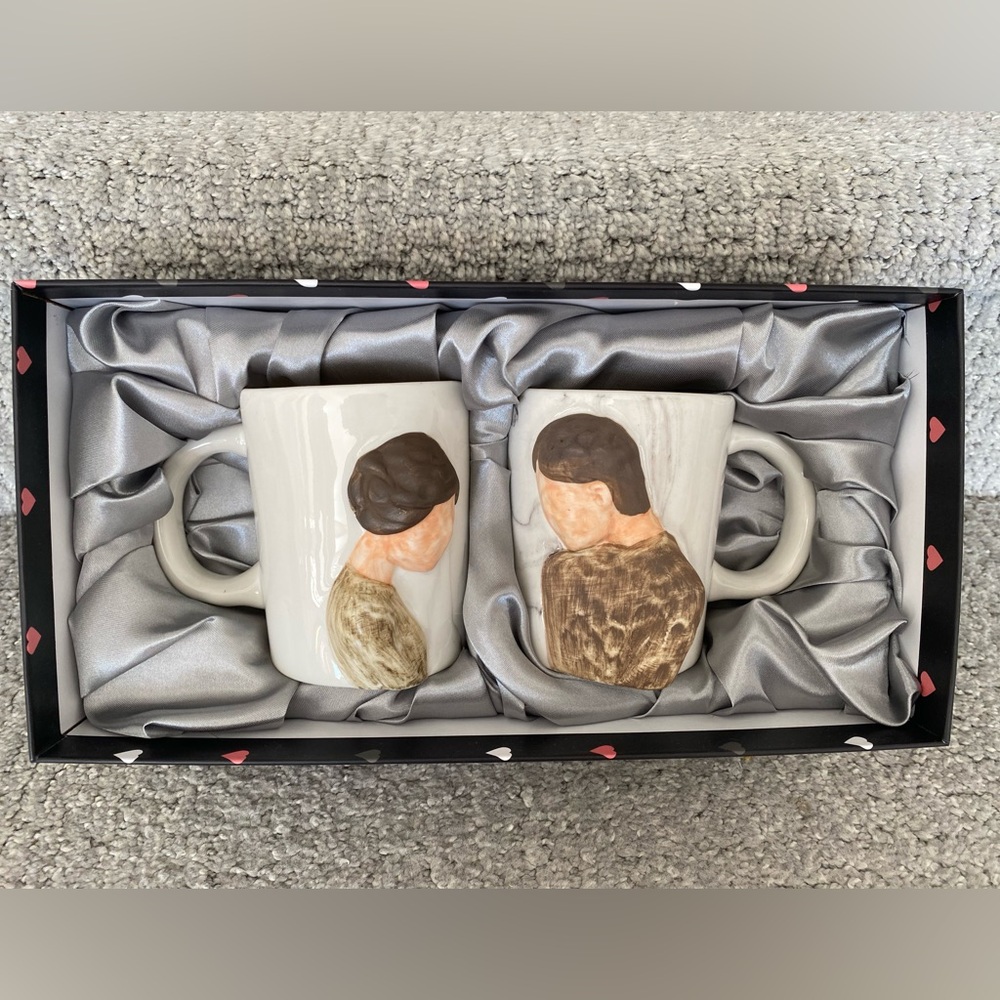 Handmade Ceramic Mugs Gift set